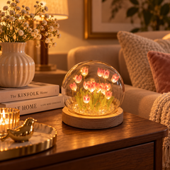 Glowing Tulip Dome Night Light