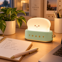 Cute Toast Night Light