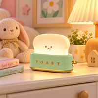 Cute Toast Night Light
