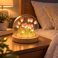 Glowing Tulip Dome Night Light