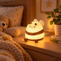 Cute Silicone Animal Night Light