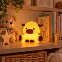 Cute Silicone Animal Night Light